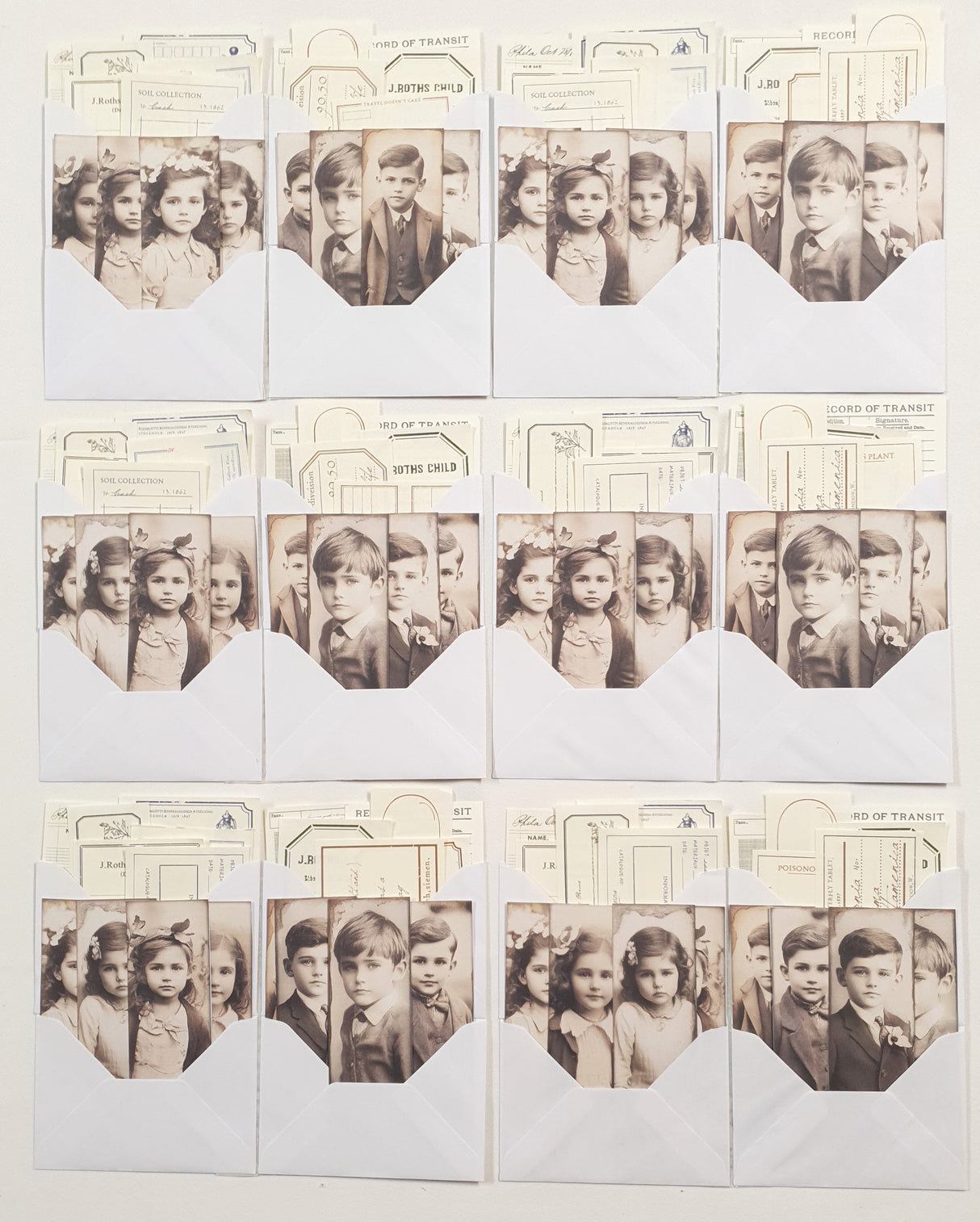 Motherloads Envelopes of Ephemera - UA - Selected at Random