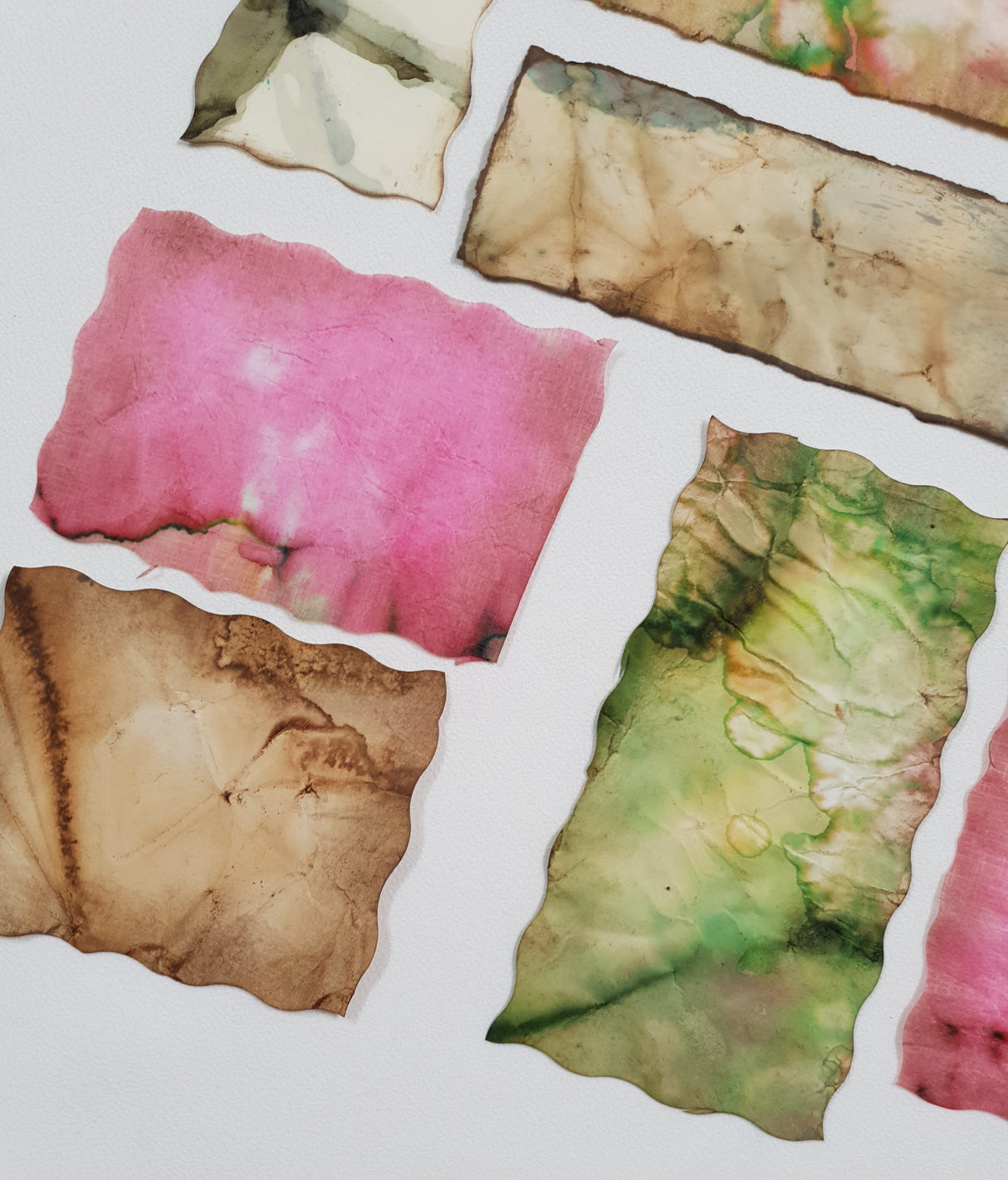 Motherloads Hand Dyed Papers Sampler - UB - Selected at Random