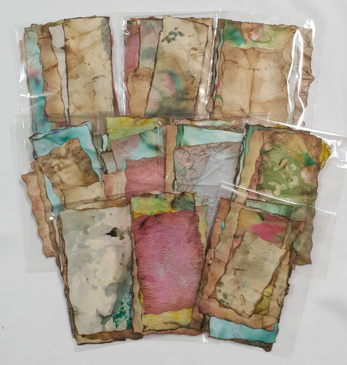 Motherloads Hand Dyed Papers Sampler - UB - Selected at Random