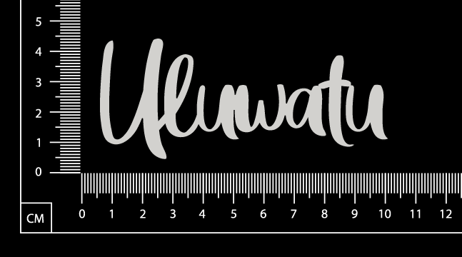 Uluwatu - B - White Chipboard