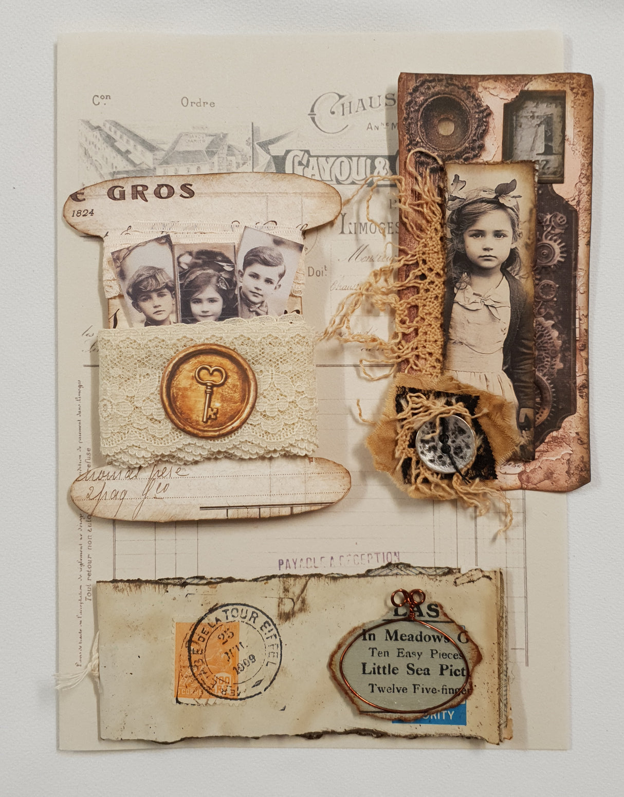 Handmade Goodies & Ephemera Pack - VB