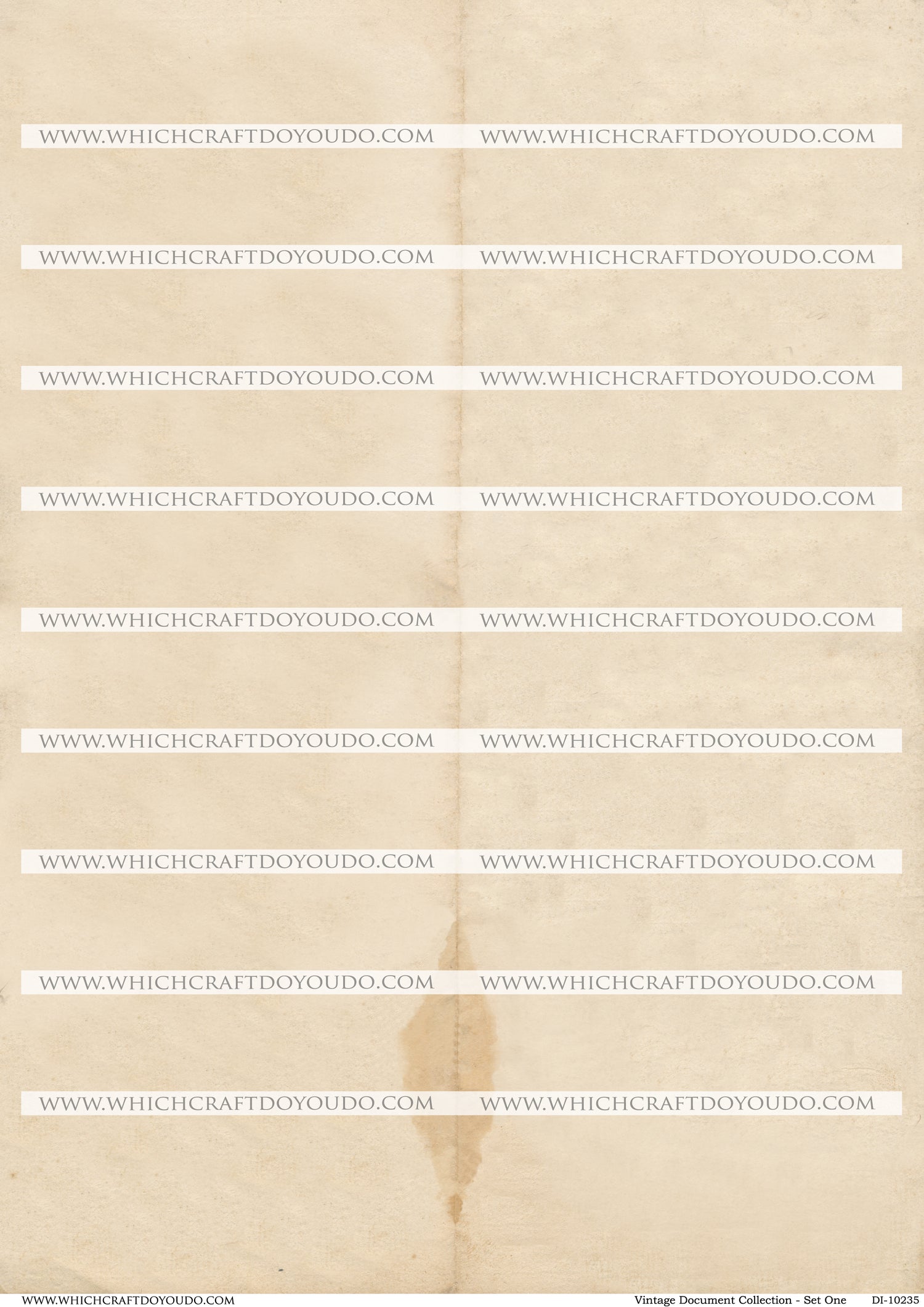 Vintage Document Collection - Set One - DI-10235 - Digital Download