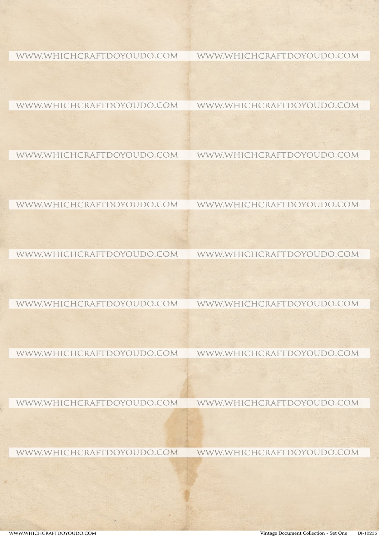 Vintage Document Collection - Set One - DI-10235 - Digital Download