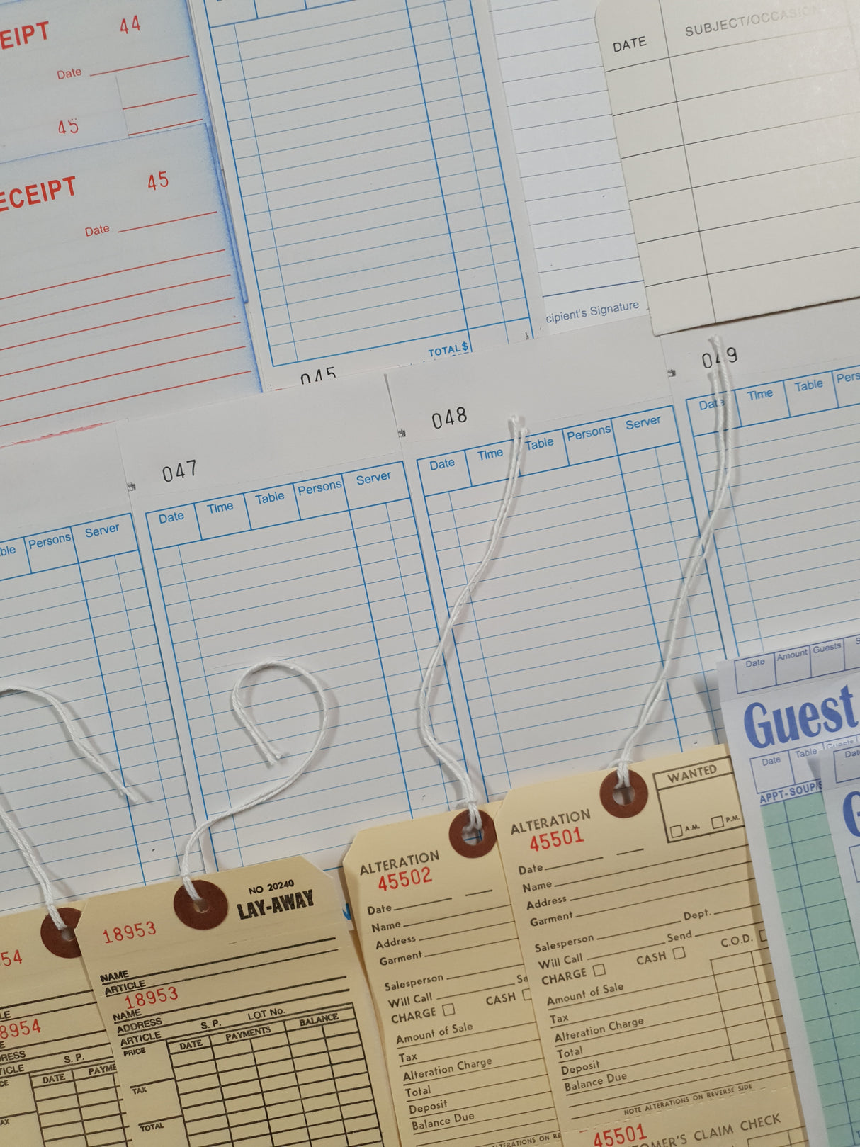 Assorted Documents Pack - LX