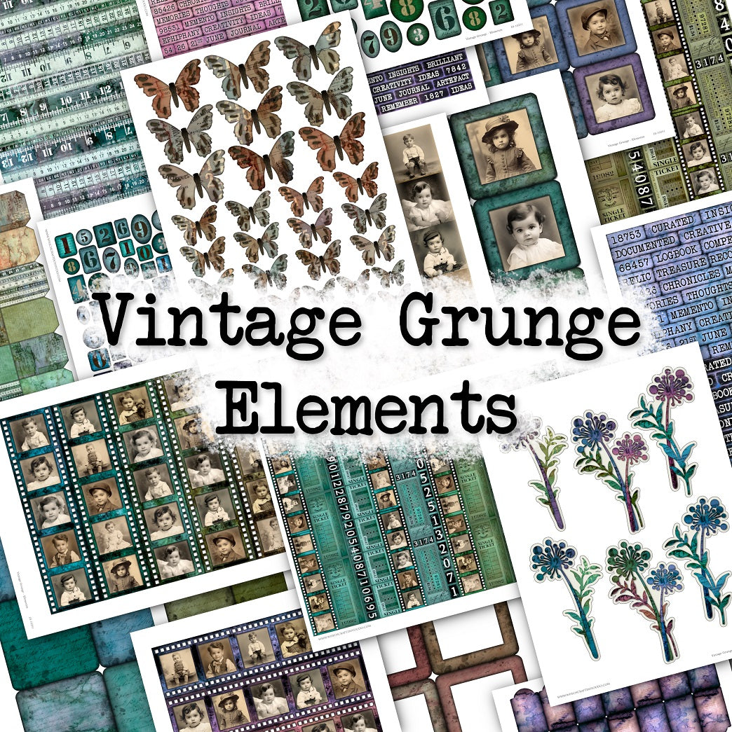 Vintage Grunge - Elements - DI-10251 - Digital Download