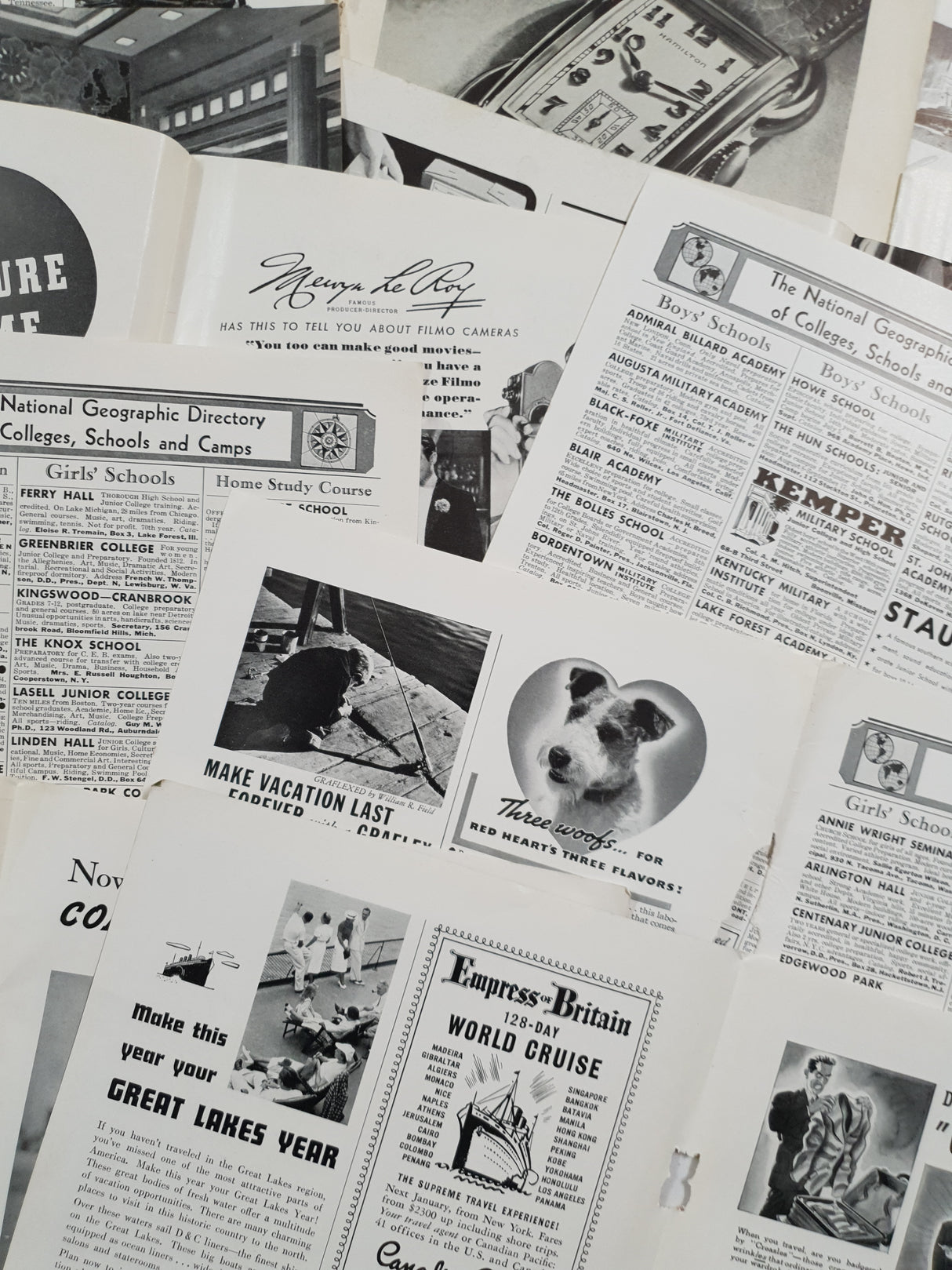 Authentic Vintage Advertisement Pages Pack - DN