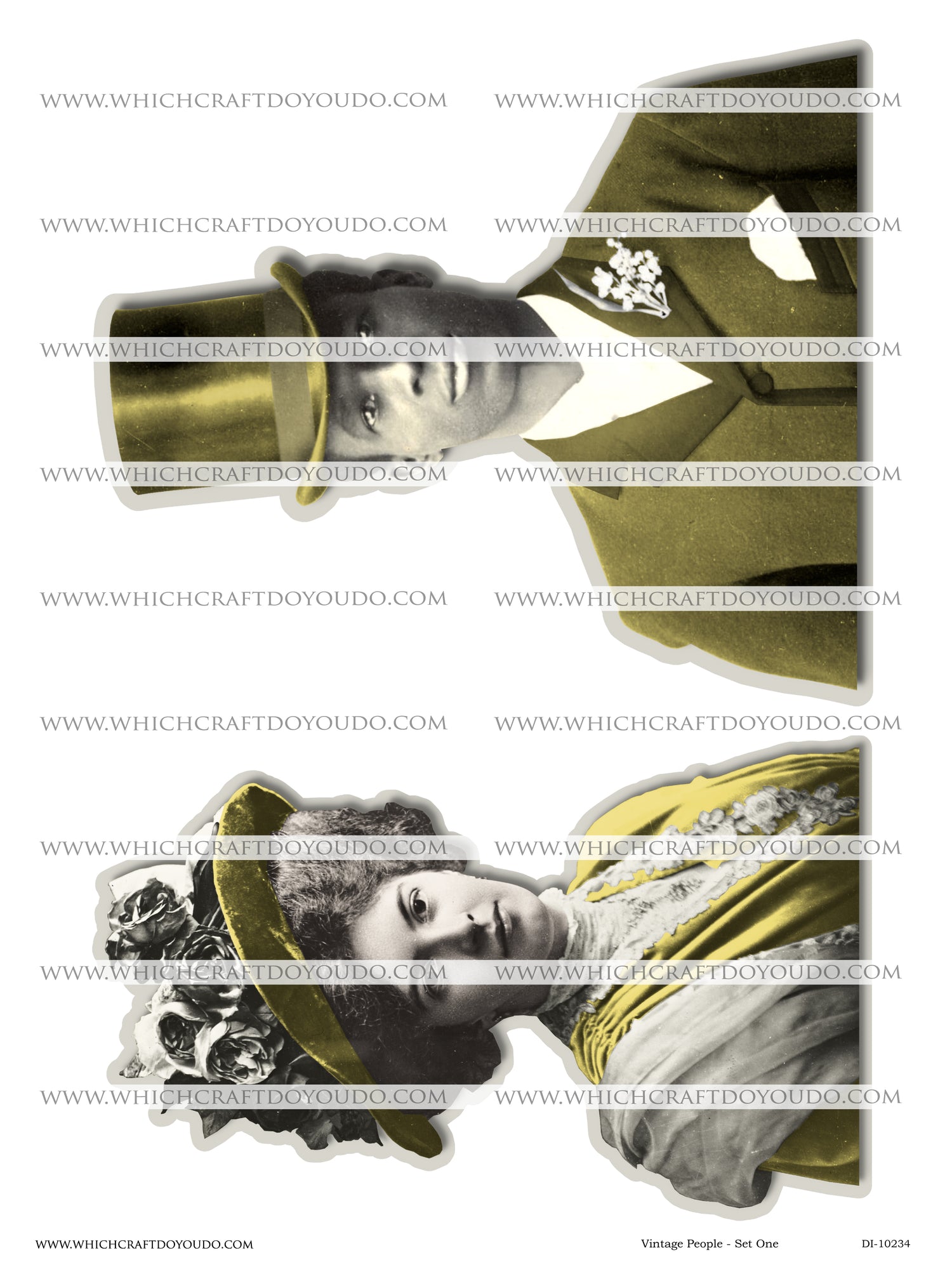 Vintage People - Set One - DI-10234 - Digital Download
