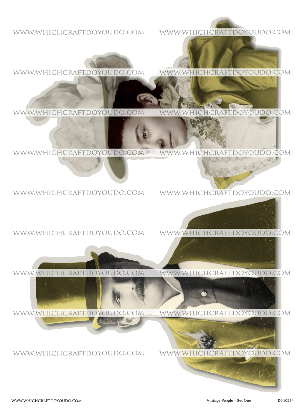 Vintage People - Set One - DI-10234 - Digital Download
