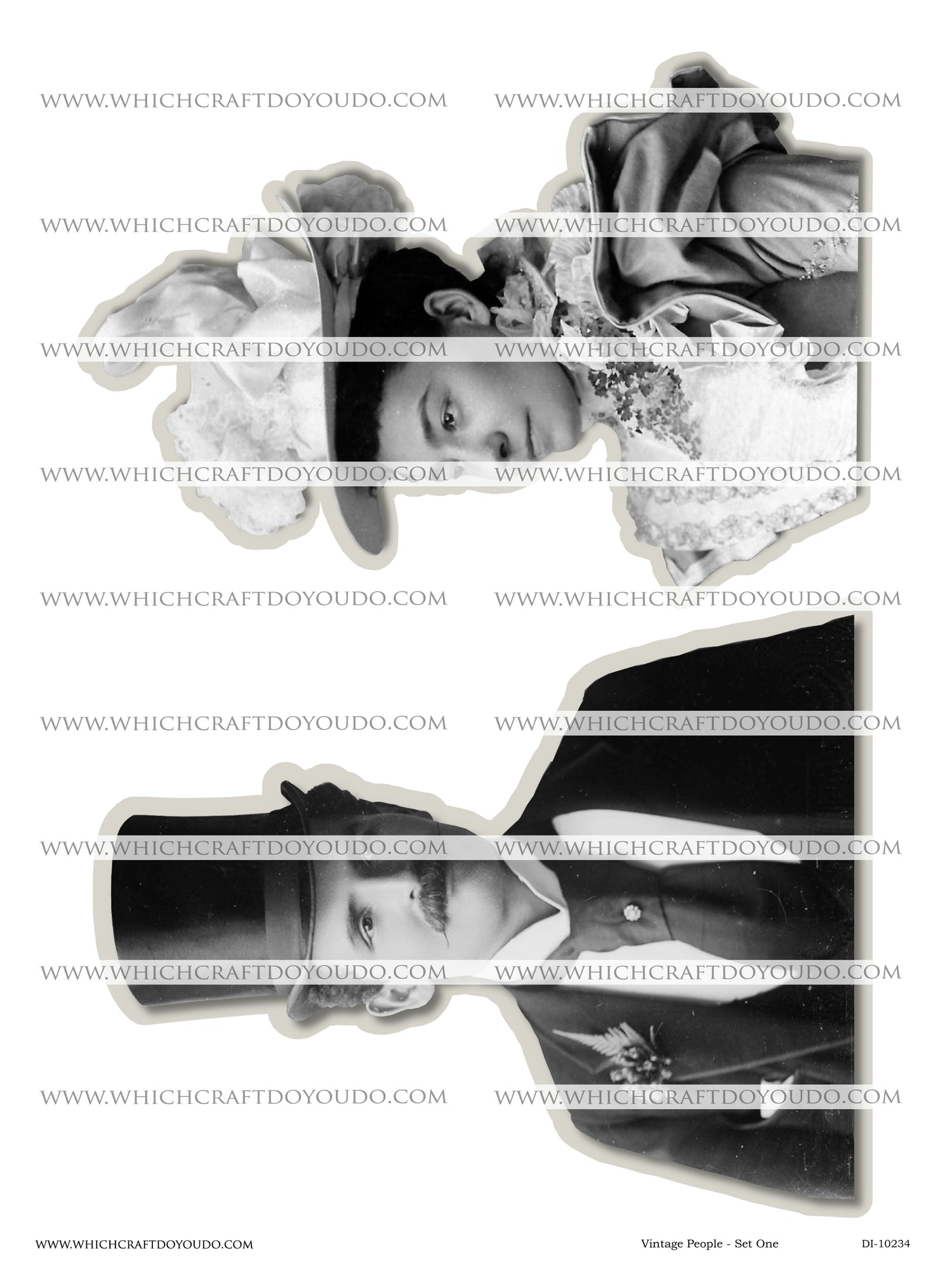 Vintage People - Set One - DI-10234 - Digital Download
