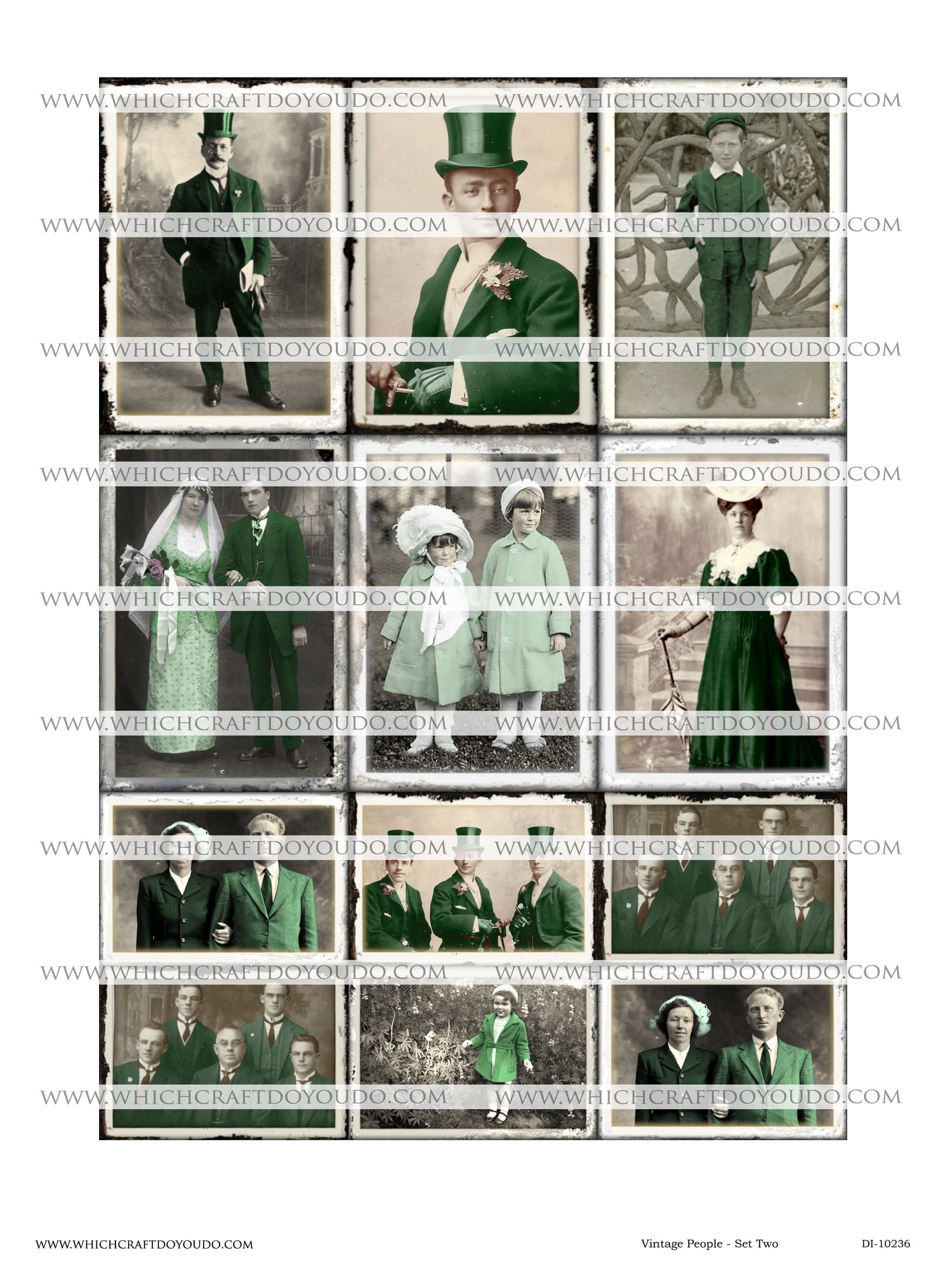 Vintage People - Set Two - DI-10236 - Digital Download