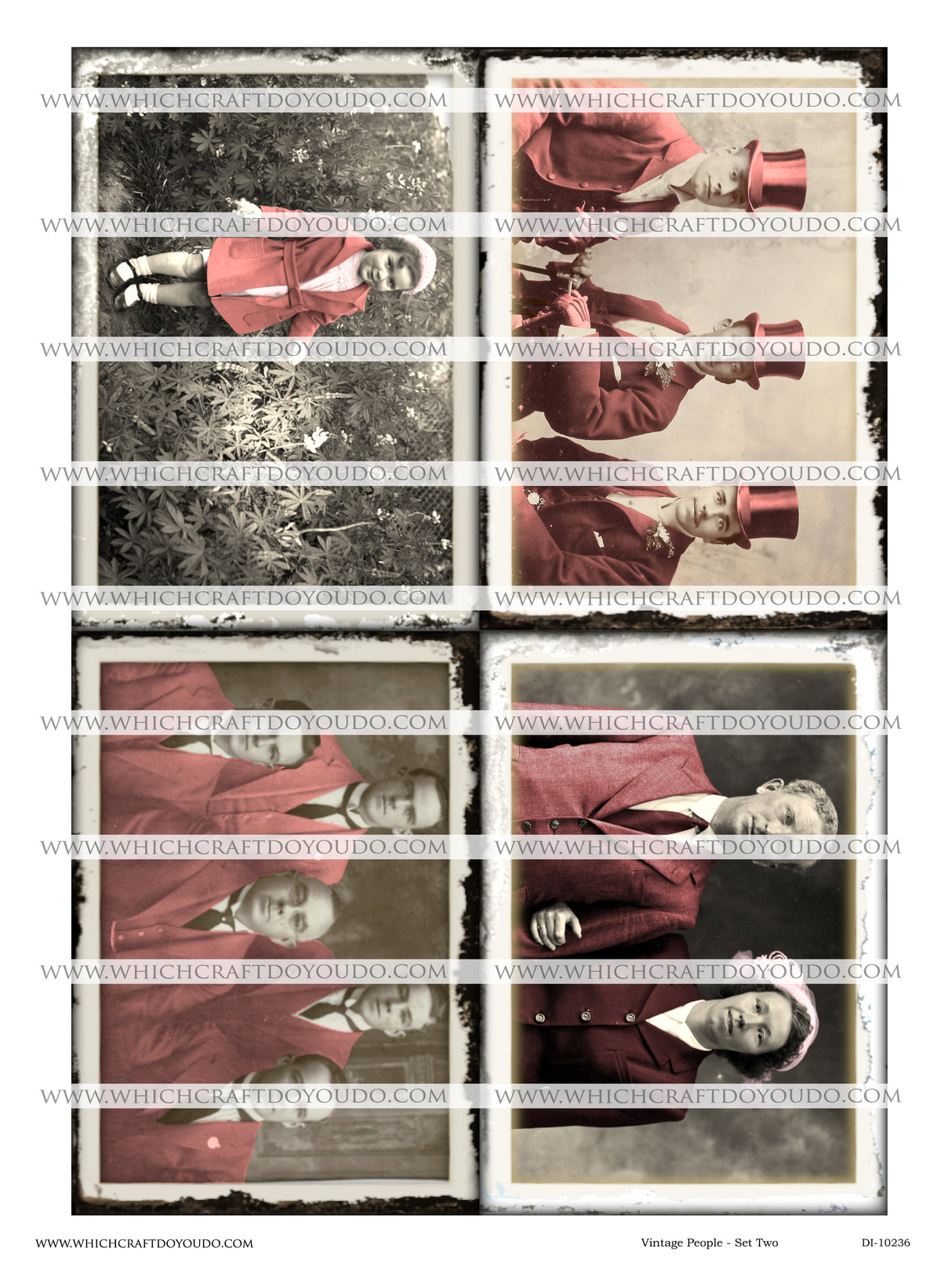 Vintage People - Set Two - DI-10236 - Digital Download