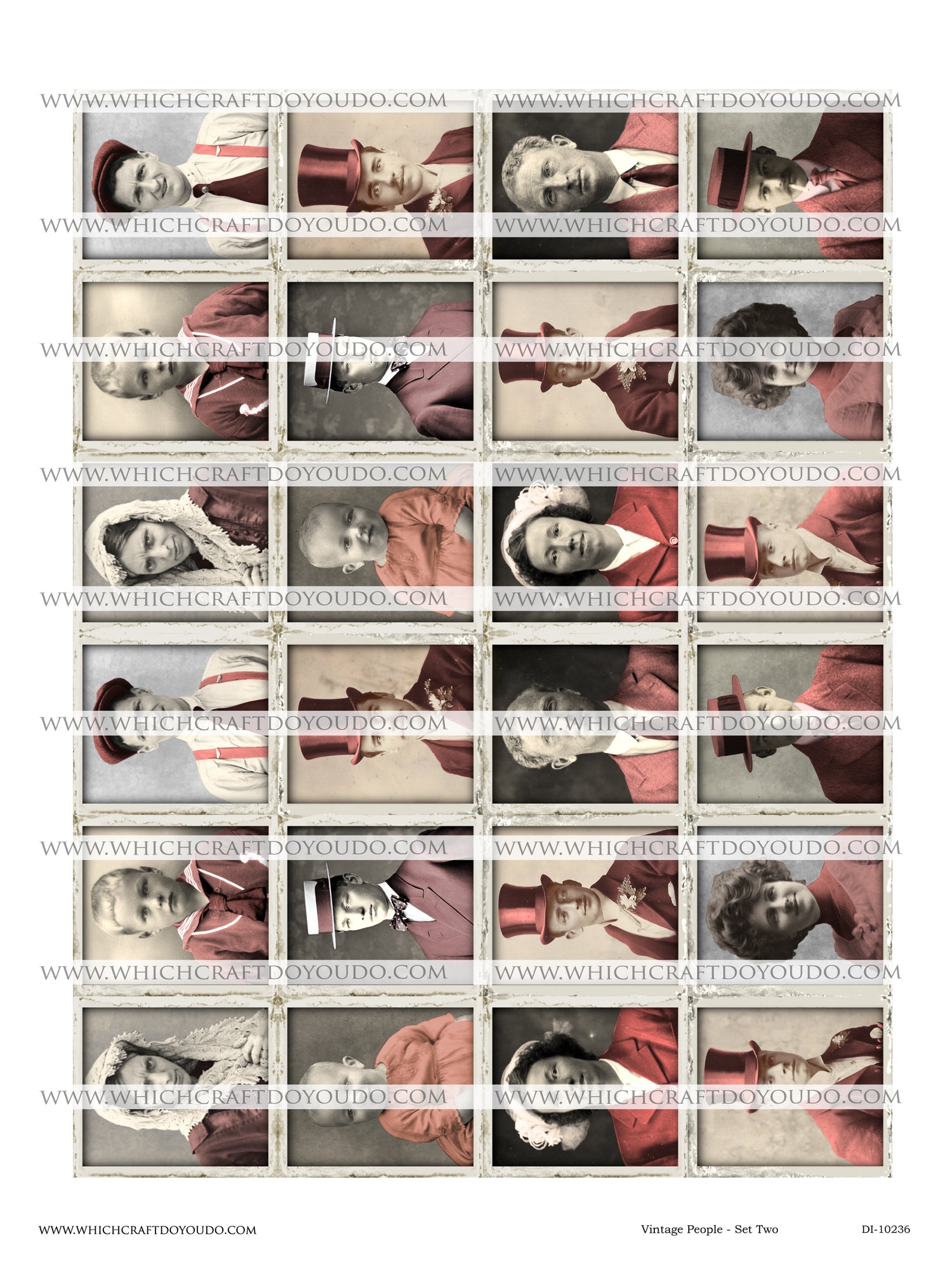 Vintage People - Set Two - DI-10236 - Digital Download