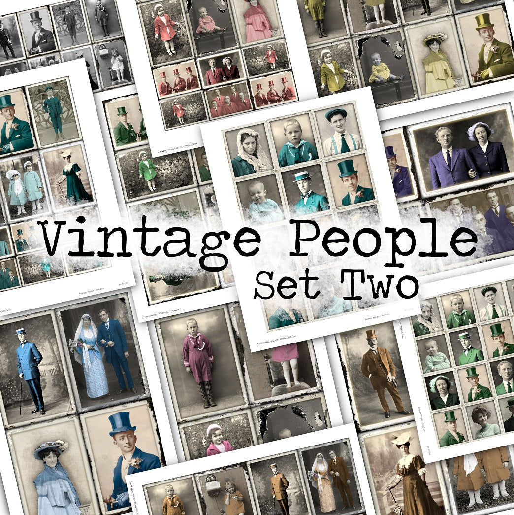 Vintage People - Set Two - DI-10236 - Digital Download