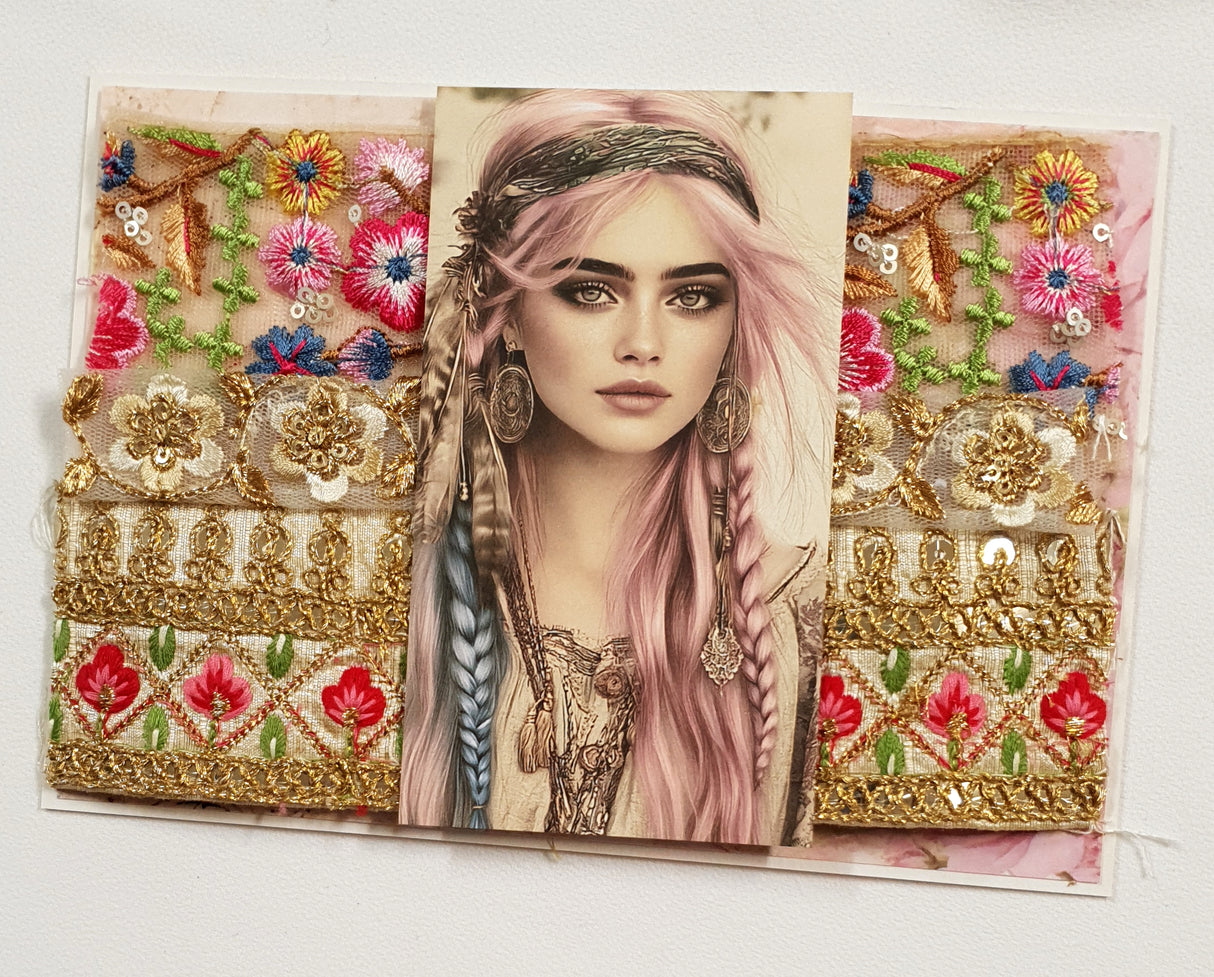 Assorted Embroidered Trim Pack - XW