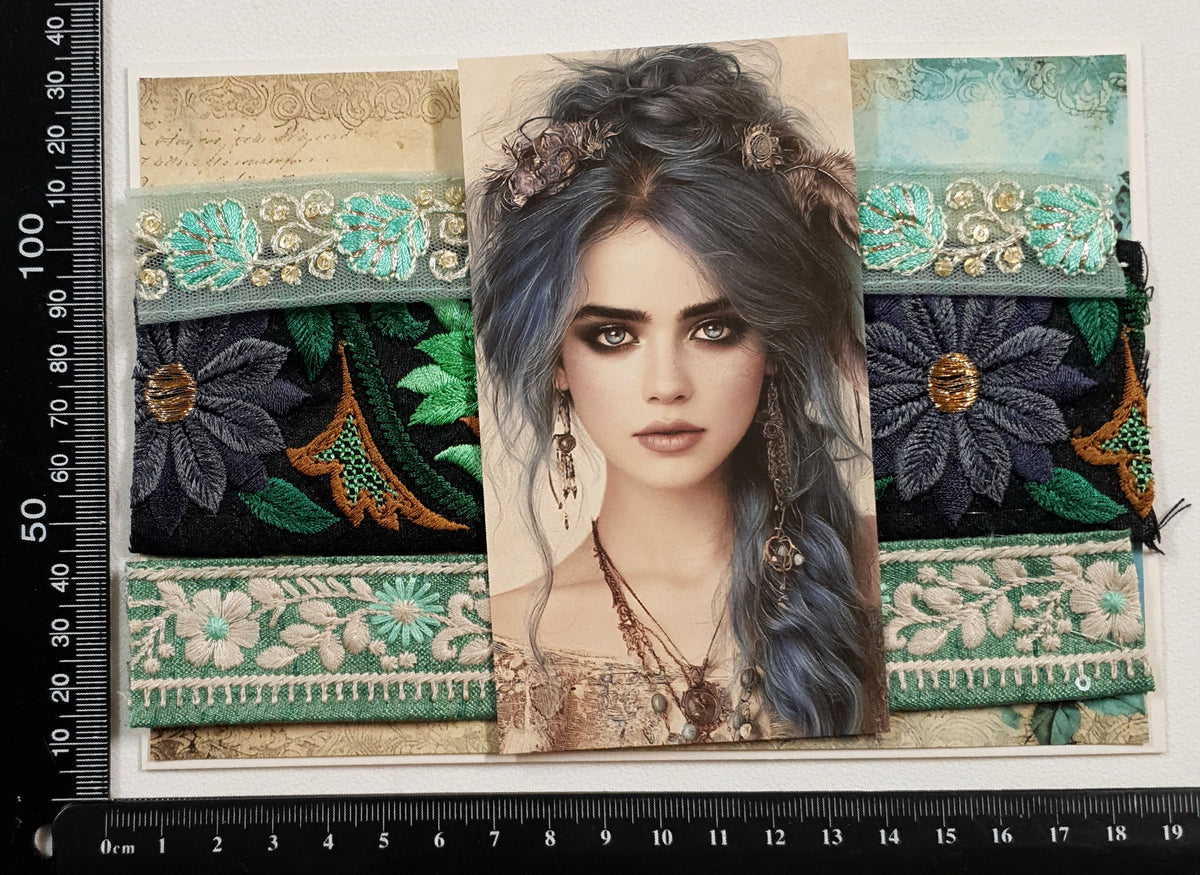 Assorted Embroidered Trim Pack - YJ