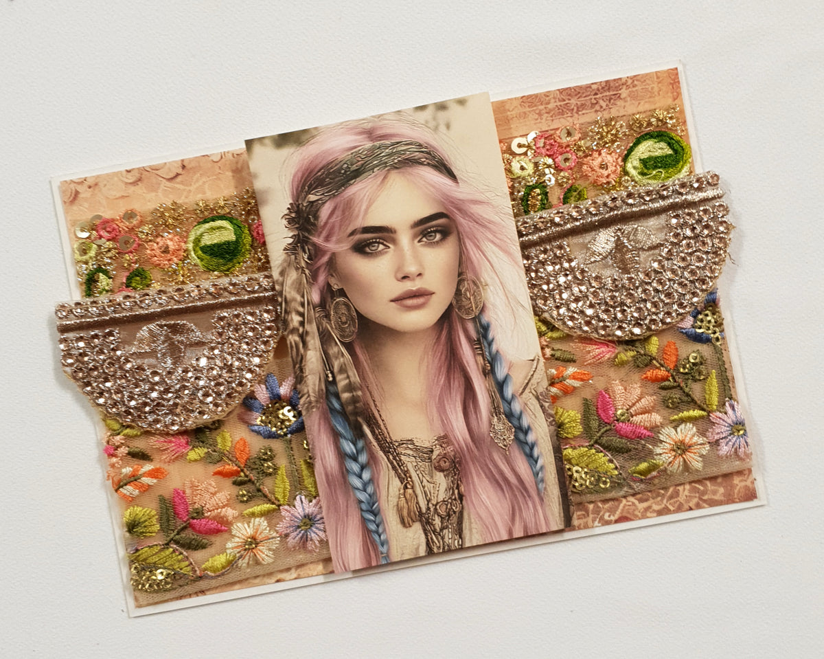 Assorted Embroidered Trim Pack - YT