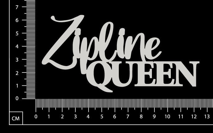 Zipline Queen - A - White Chipboard