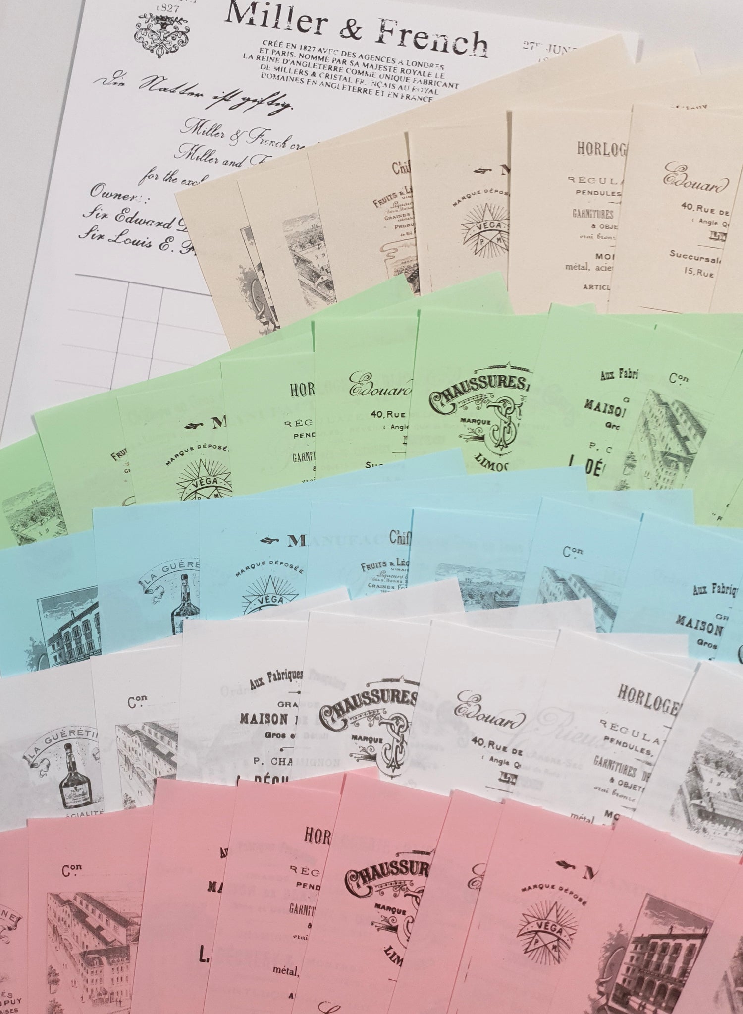 Faux Vintage Invoice - Mega Pack