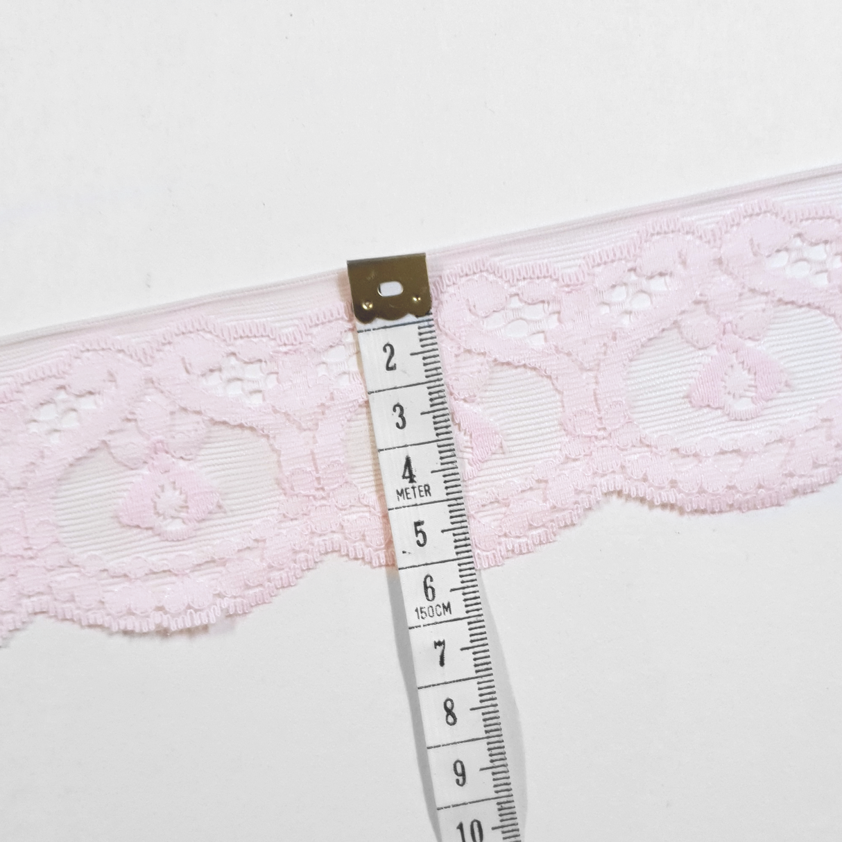 Lace Trim Pack - 7039 - Pink - 5 Meter Pack