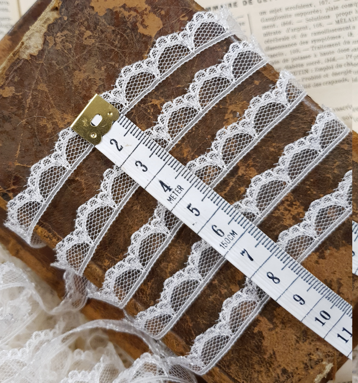 Lace Trim Pack - 7054 - Light Cream - 3 Meter Pack