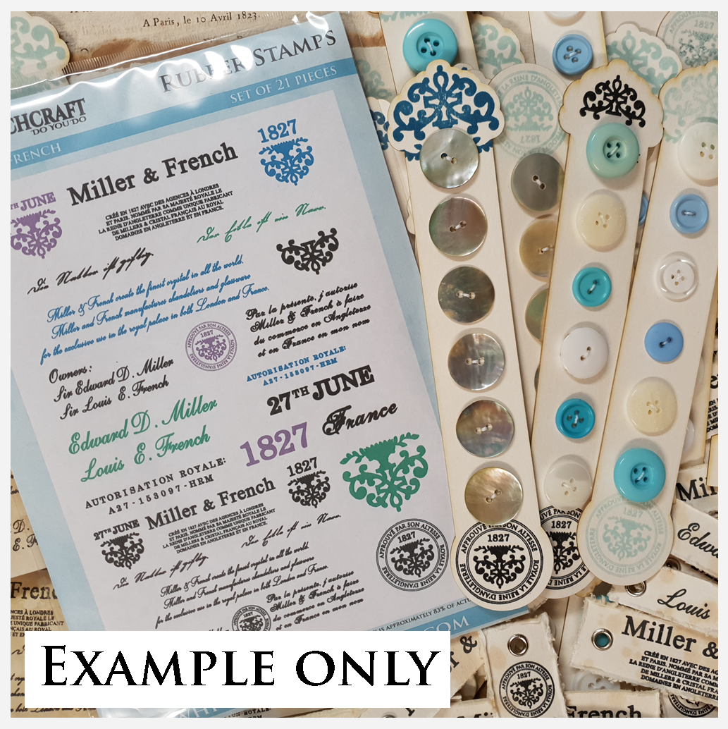 Whichcraft Stamp Set - Miller & French