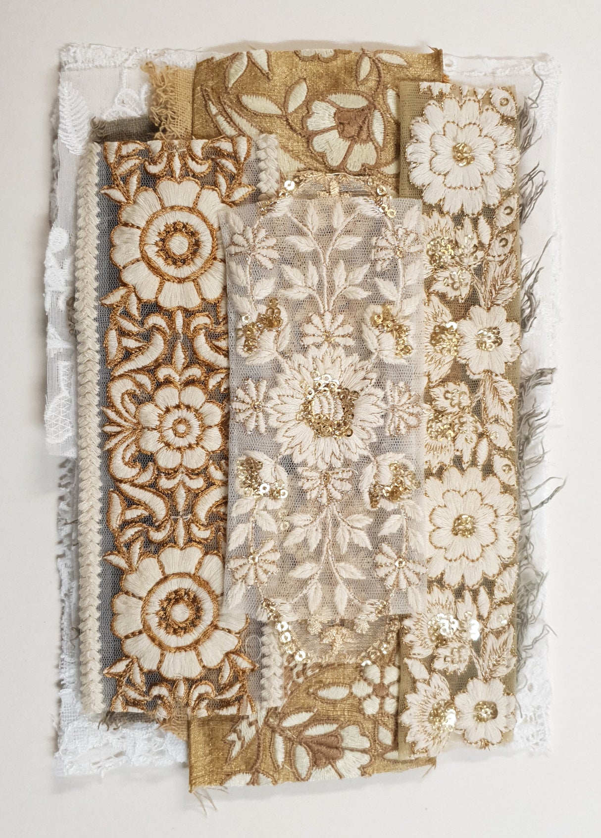 Lace & Trim Snippets Pack - Browns/Neutrals