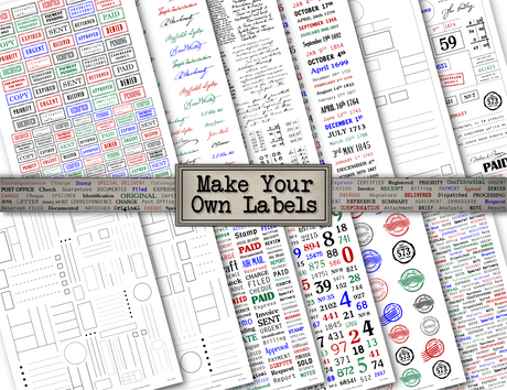 Make Your Own Labels - DI-10355 - Digital Download