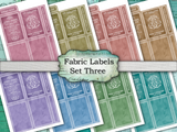 Fabric Labels - Set Three - DI-10237 - Digital Download