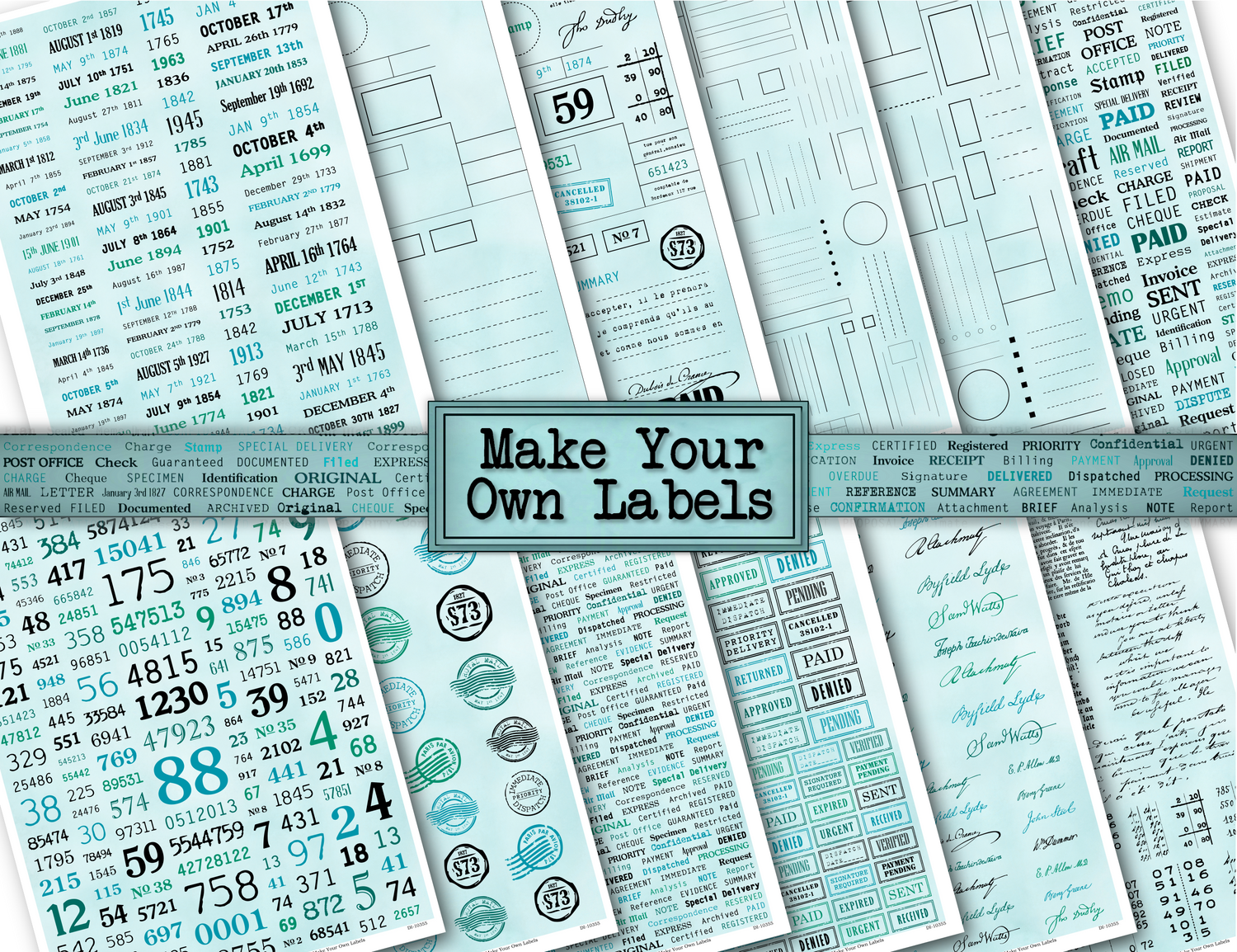 Make Your Own Labels - DI-10355 - Digital Download