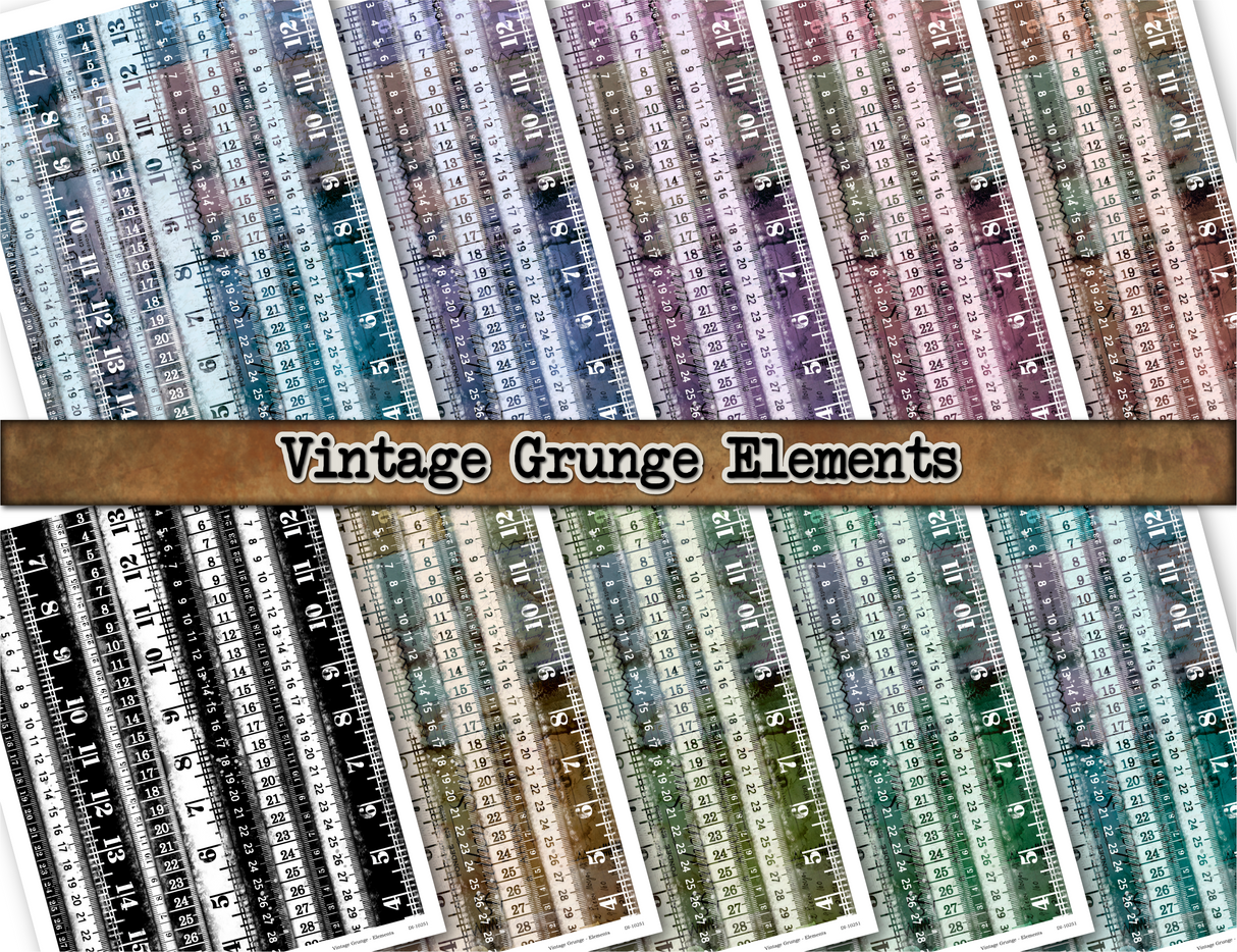 Vintage Grunge - Elements - DI-10251 - Digital Download