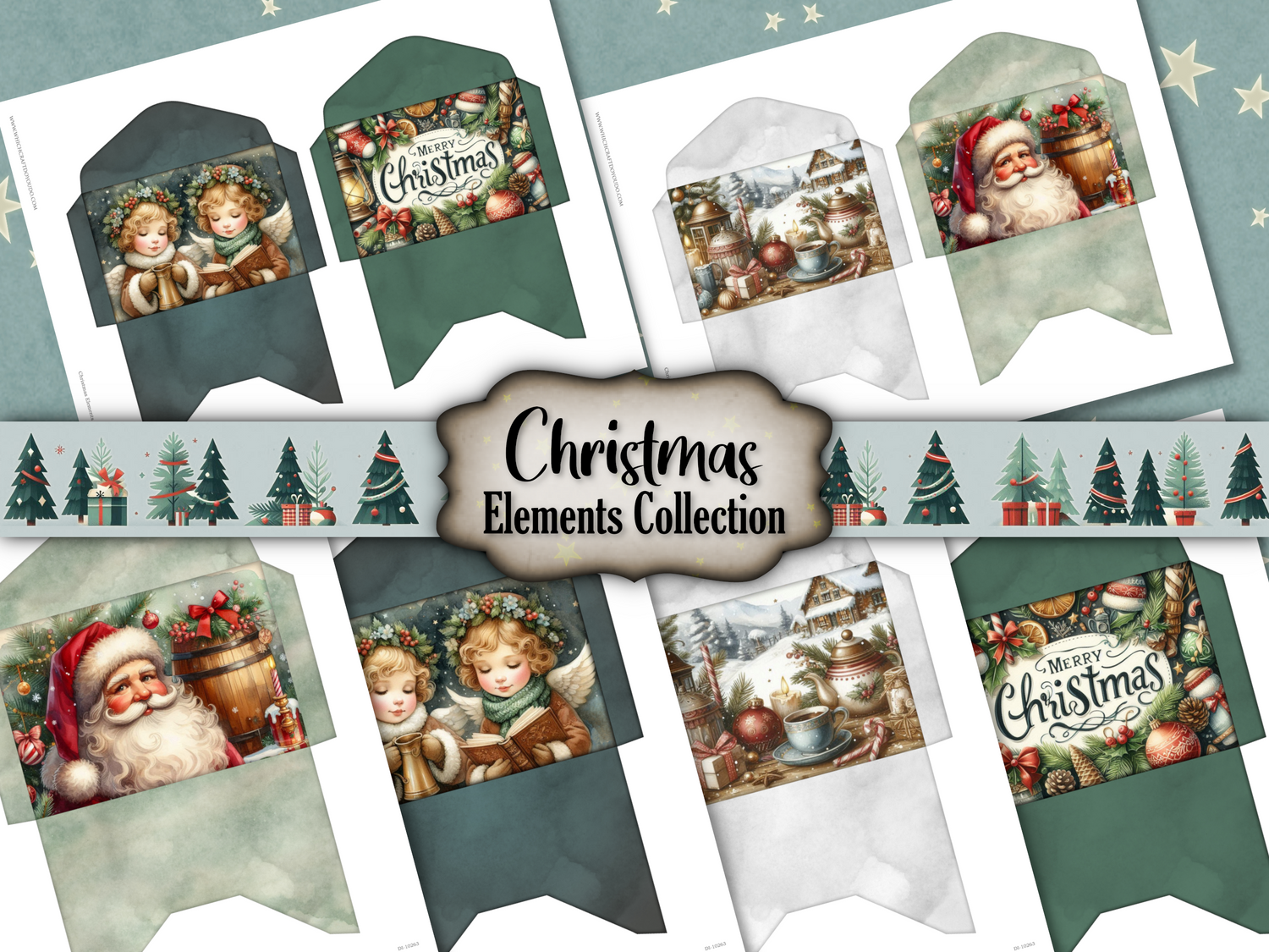 Christmas Elements Collection - DI-10263 - Digital Download
