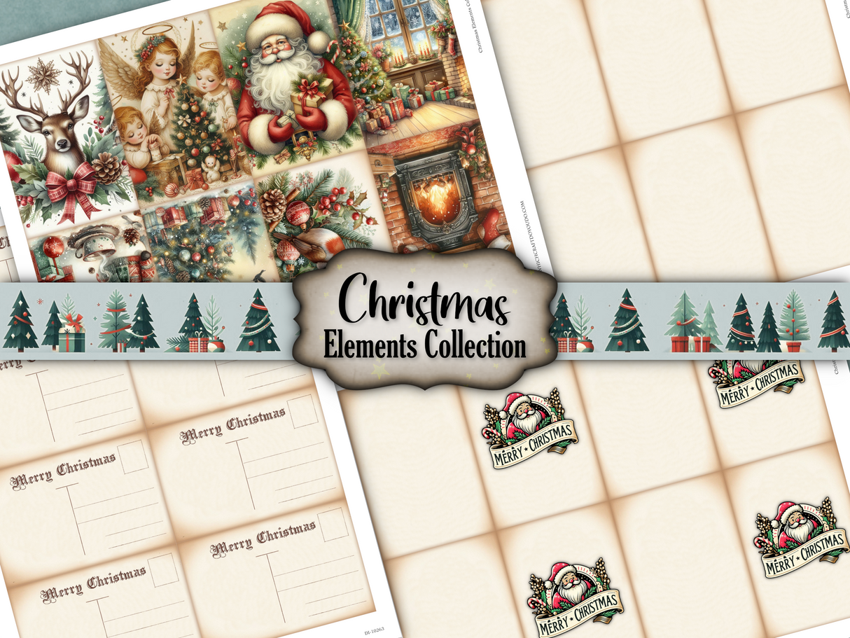 Christmas Elements Collection - DI-10263 - Digital Download