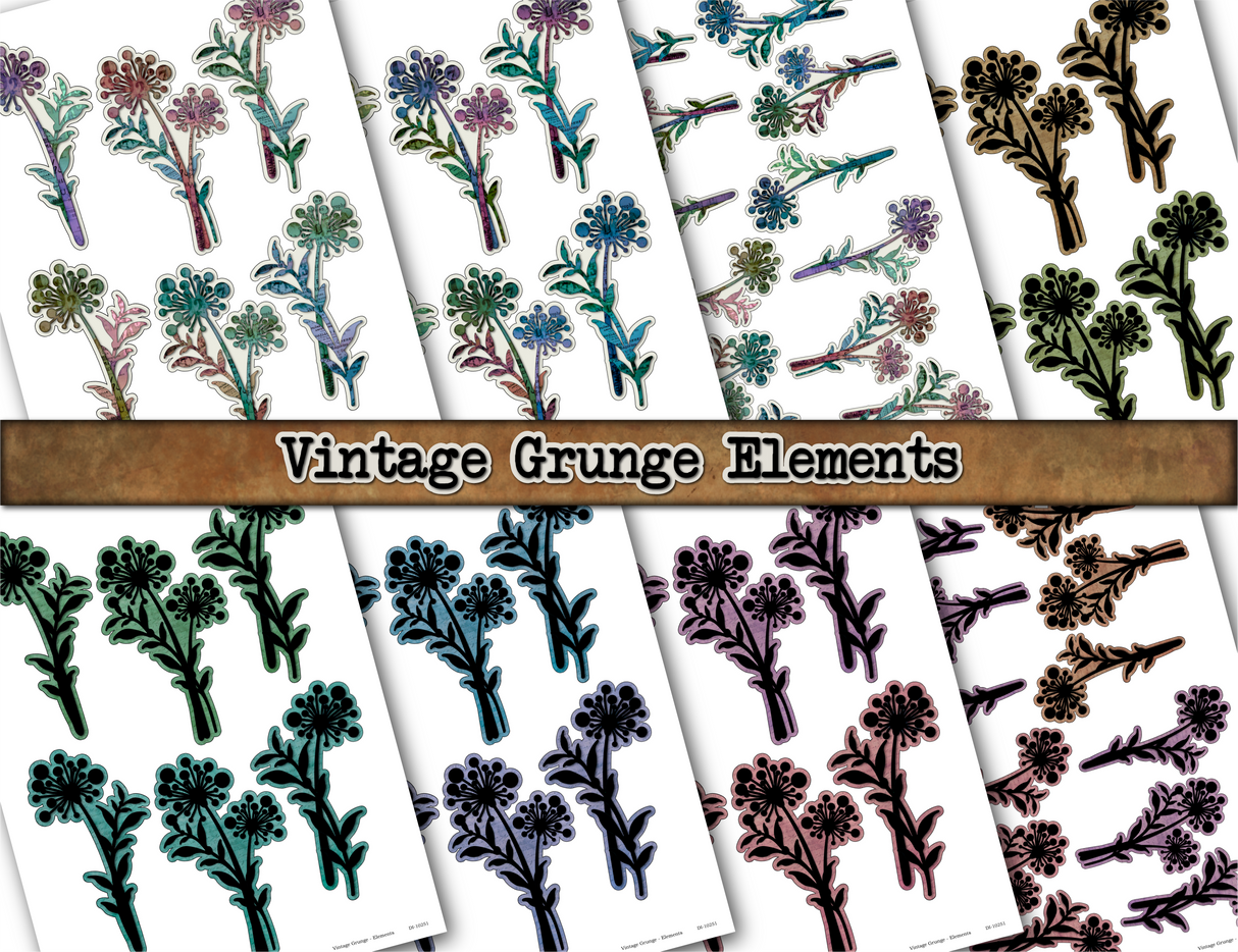 Vintage Grunge - Elements - DI-10251 - Digital Download