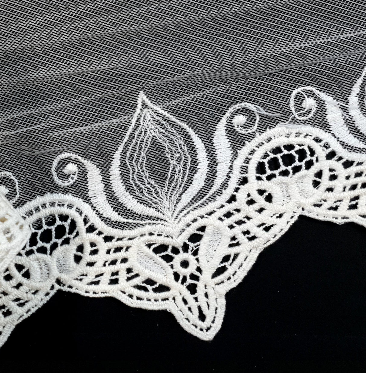 Lace Trim Pack - 107 - White - 1 Meter