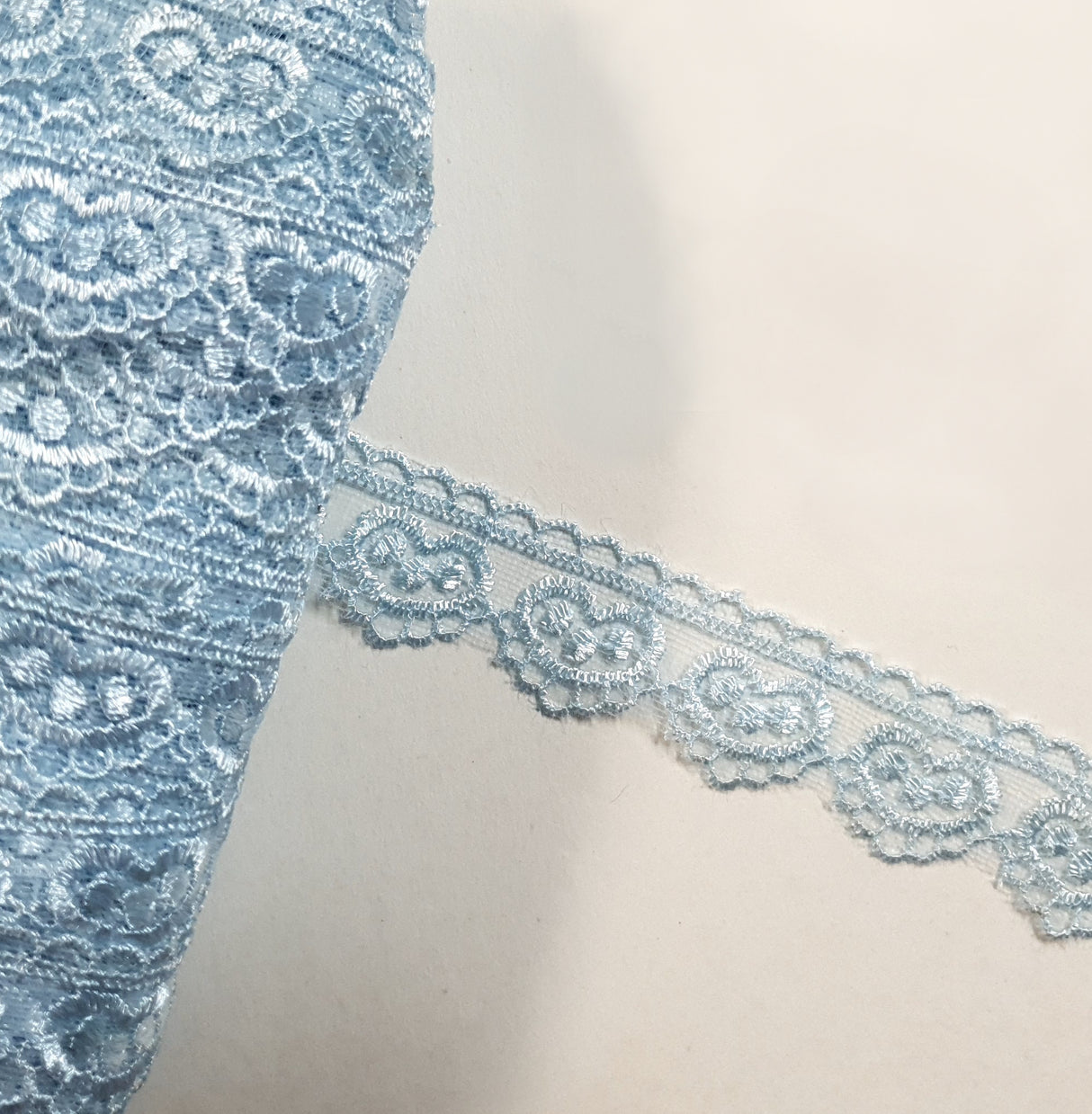 Lace Trim Pack - 118 - Blue - 1 Meter