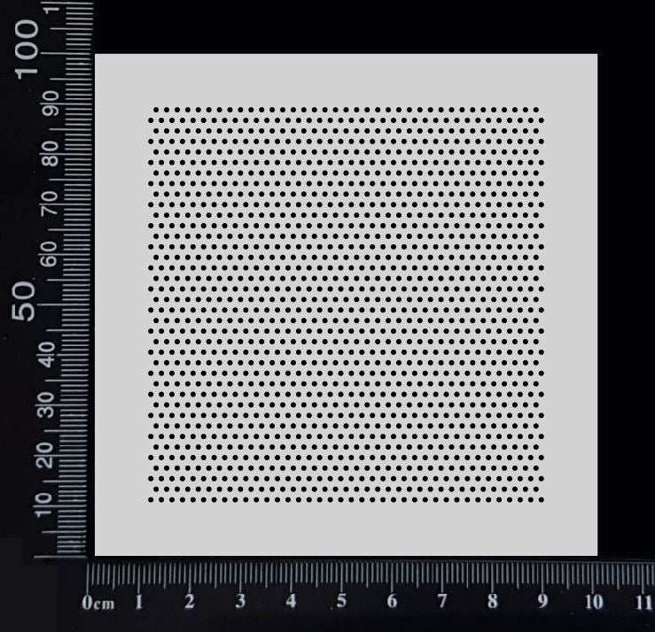 1mm Dots - Stencil - 100mm x 100mm