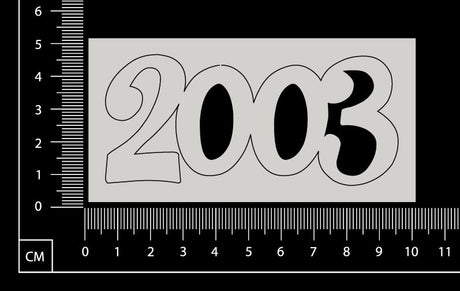 2003 - White Chipboard