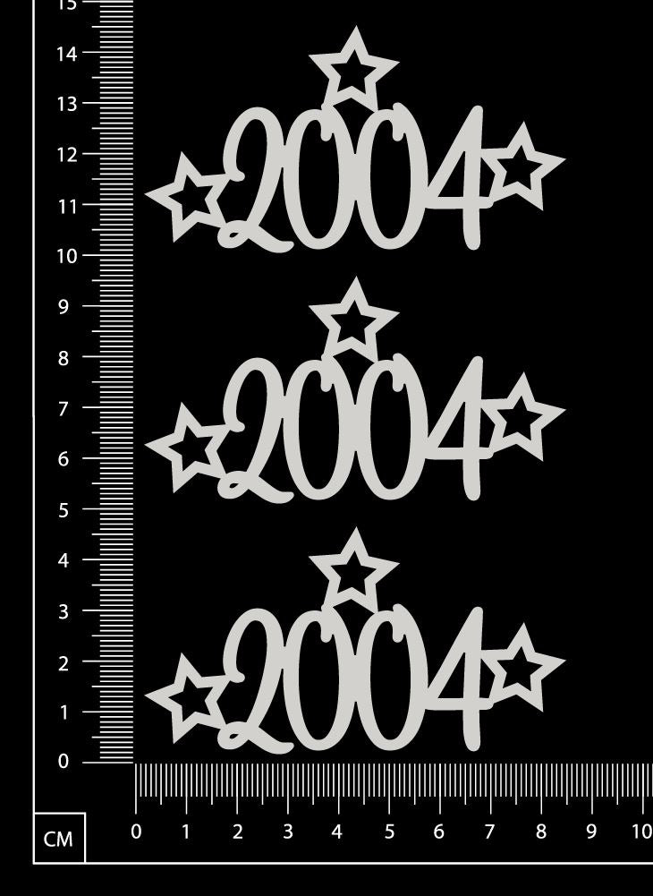 2004 Set - White Chipboard