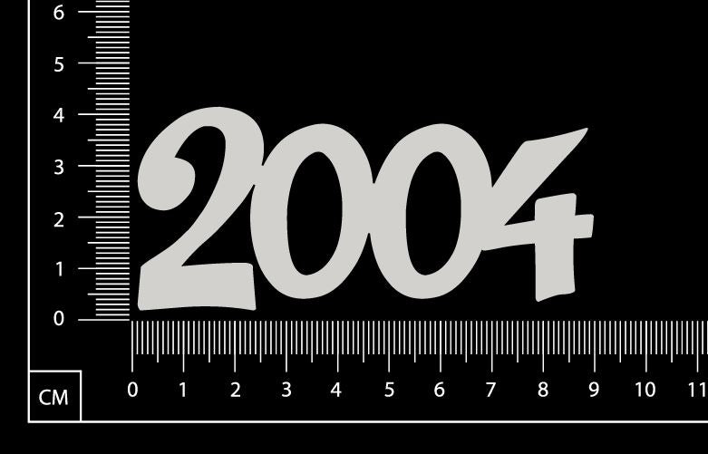 2004 - White Chipboard