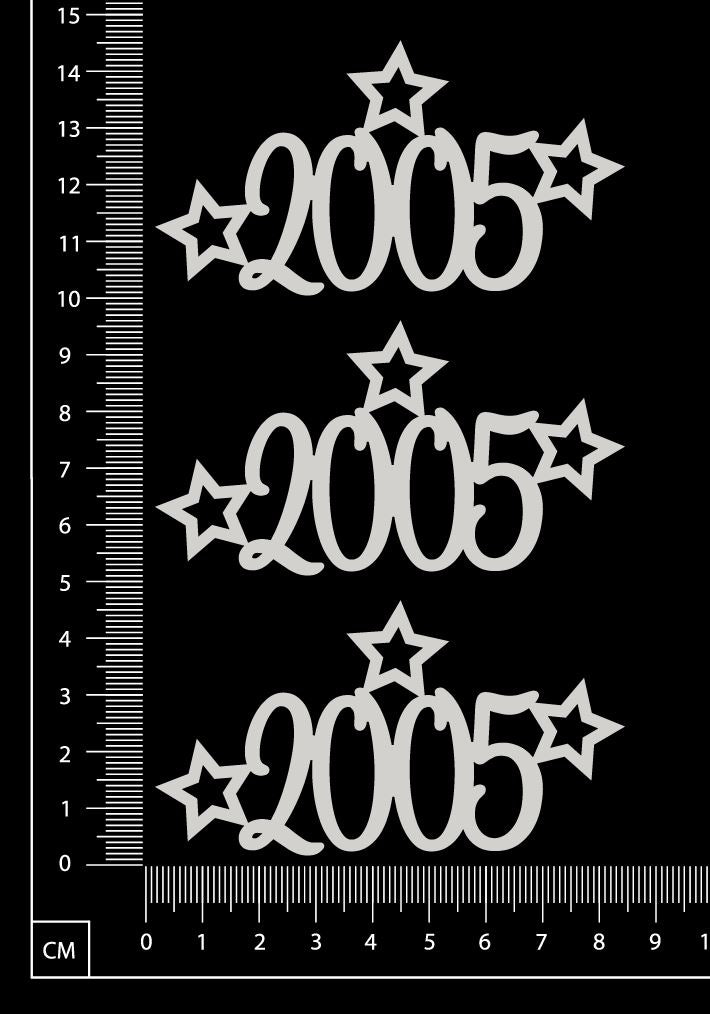 2005 Set - White Chipboard