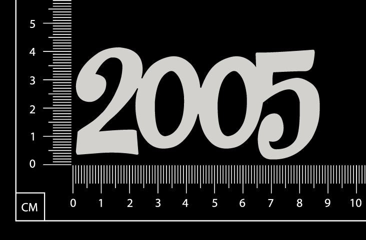 2005 - White Chipboard