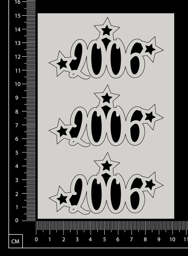 2006 Set - White Chipboard