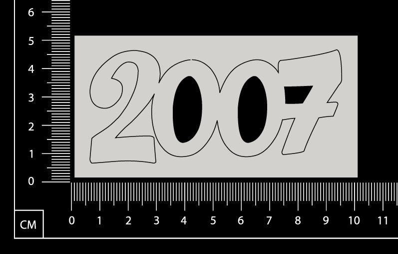 2007 - White Chipboard