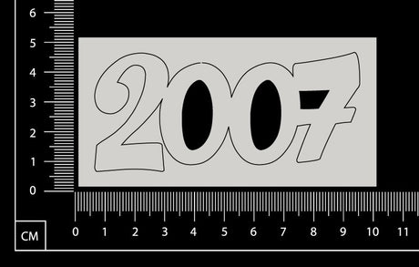 2007 - White Chipboard