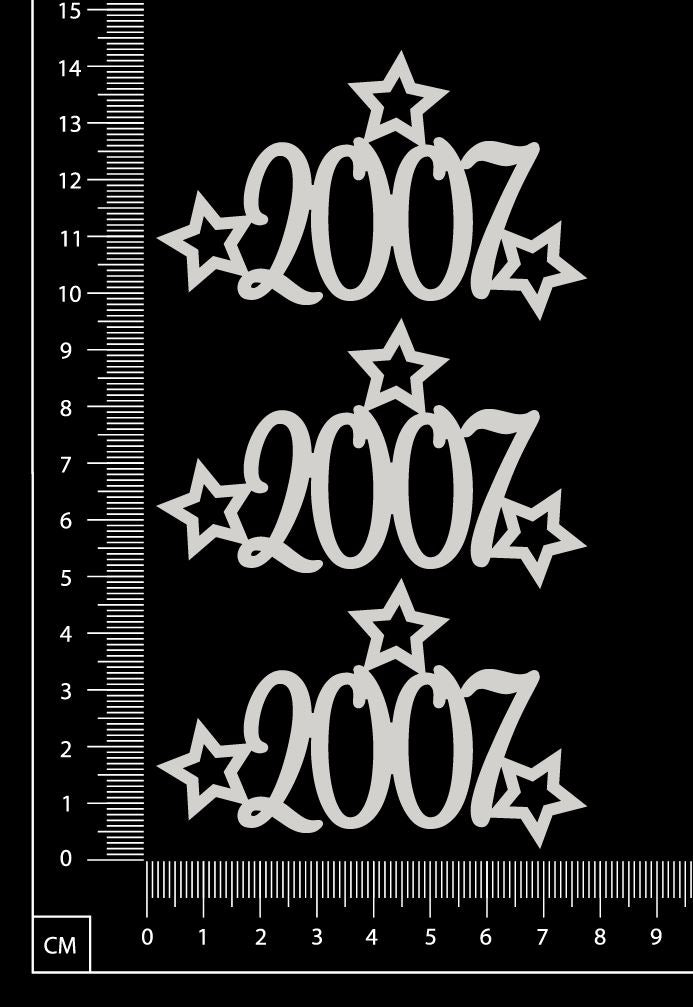 2007 Set - White Chipboard