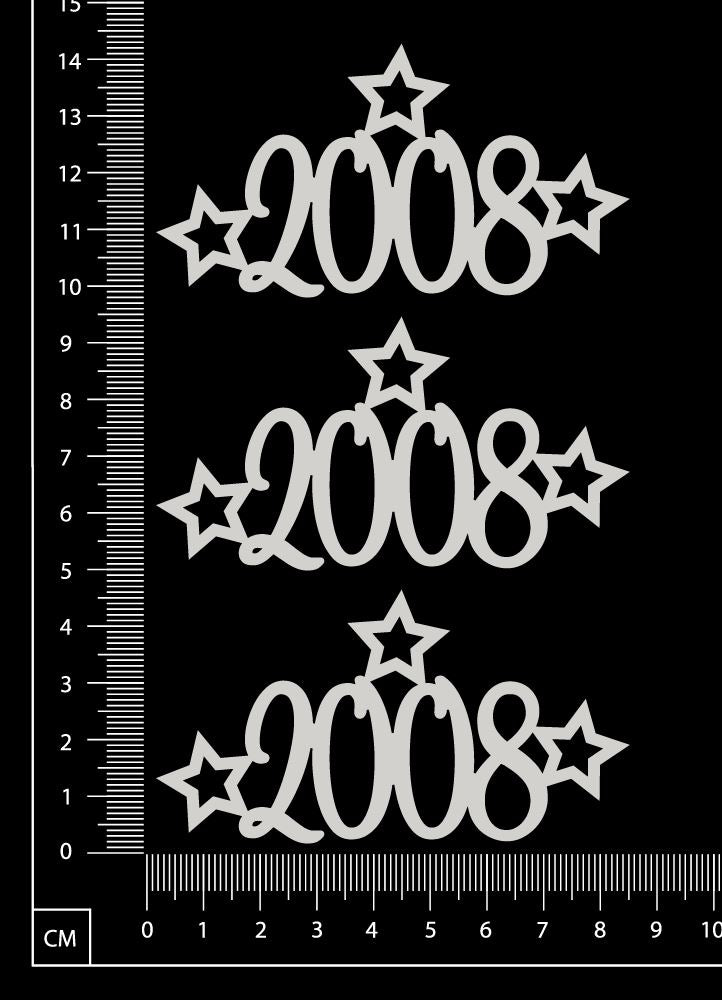 2008 Set - White Chipboard