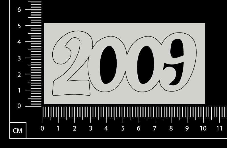 2009 - White Chipboard