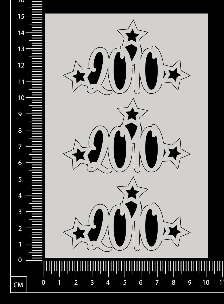 2010 Set - White Chipboard