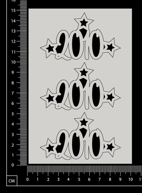 2010 Set - White Chipboard