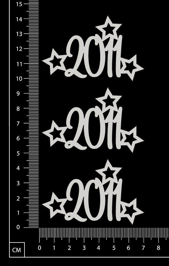 2011 Set - White Chipboard